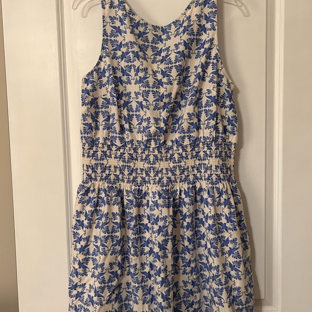 Universal Thread Blue and White Floral Dress